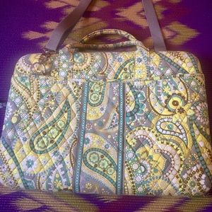 VERA BRADLEY hard shell laptop case